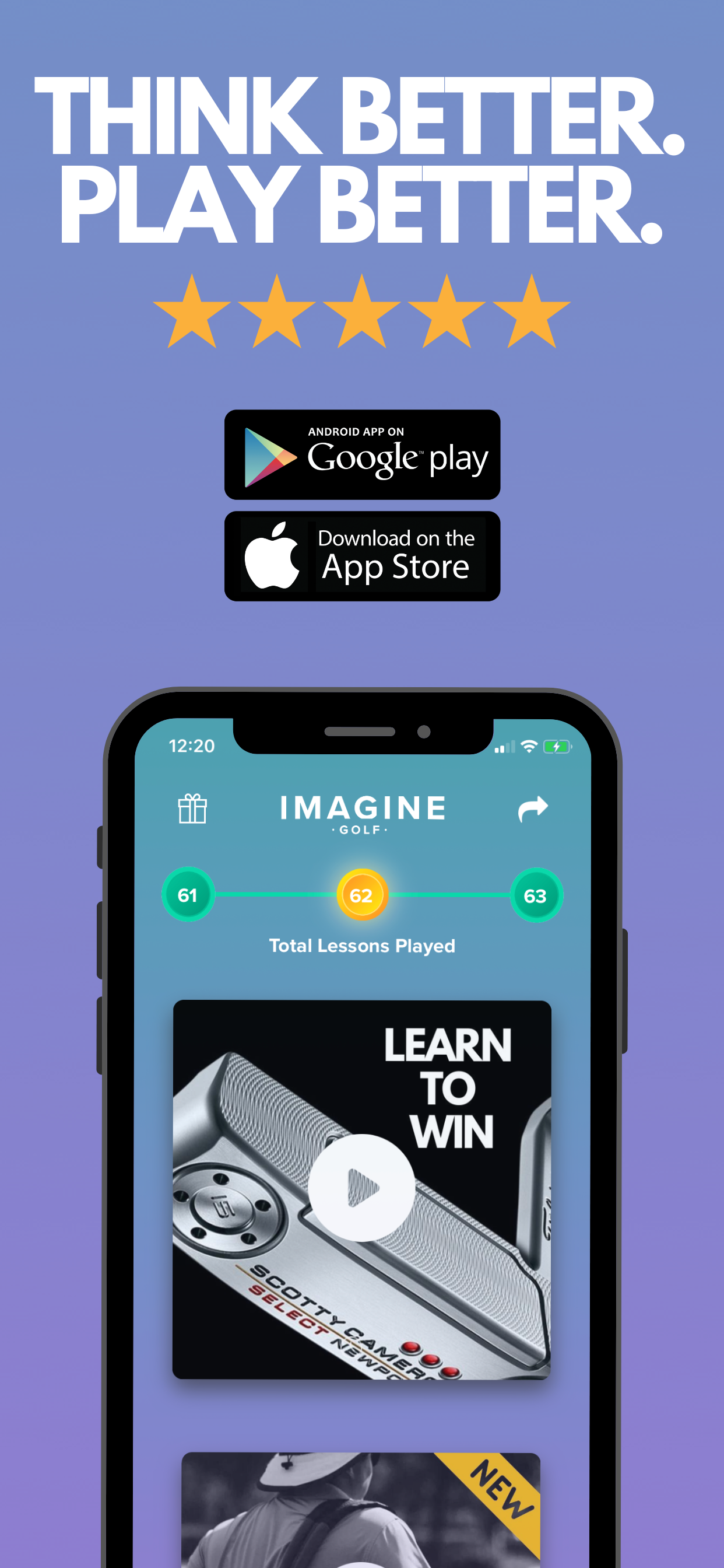 Golf app top